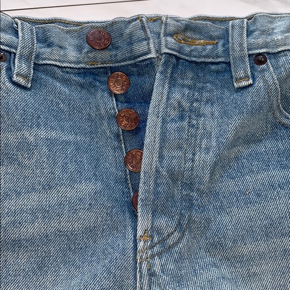 BDG x Rifle Paper Co Pocket Mid Rise Denim Shorts - Picture 6 of 8